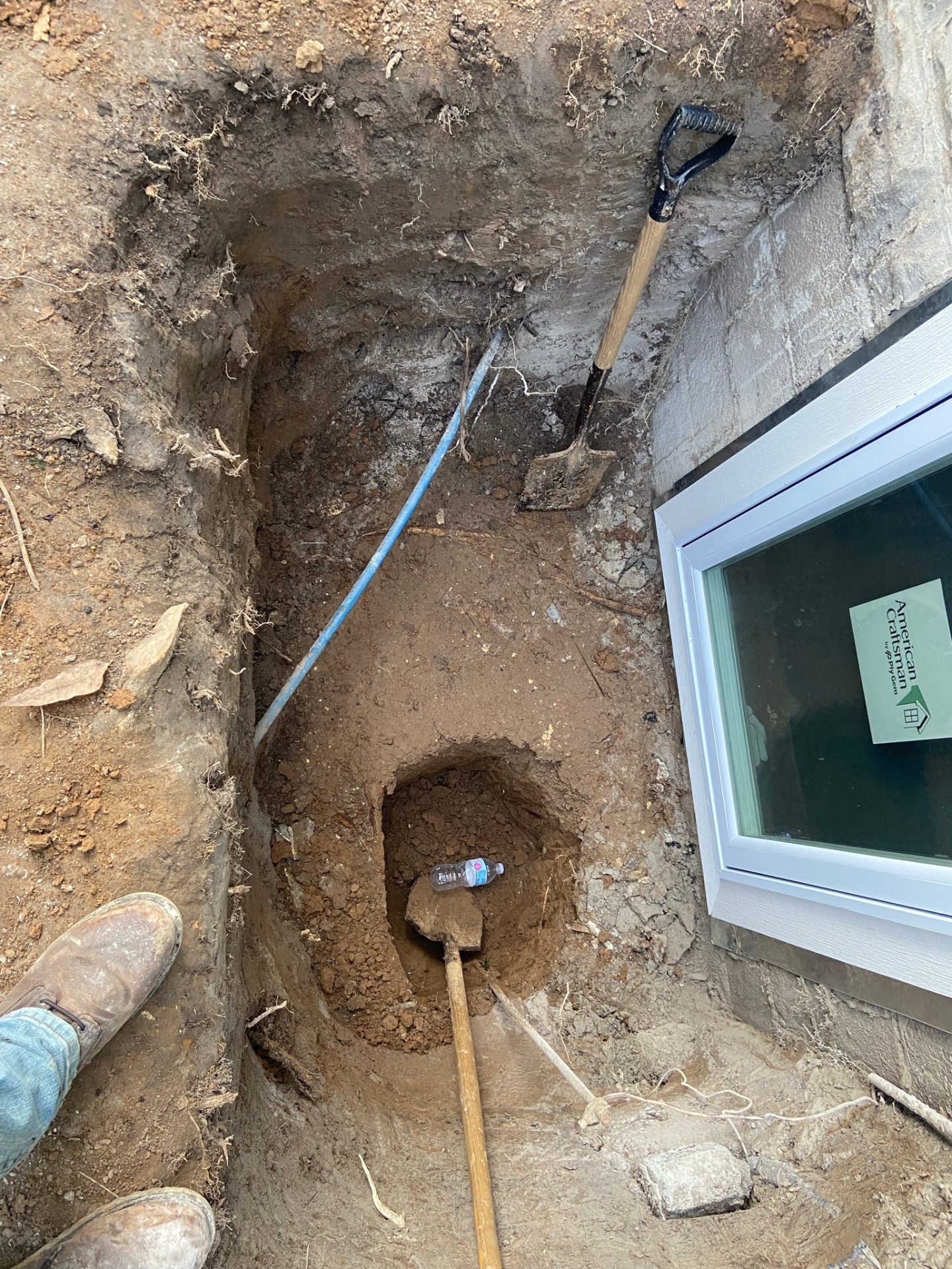 Egress window install in Edwardsville, IL