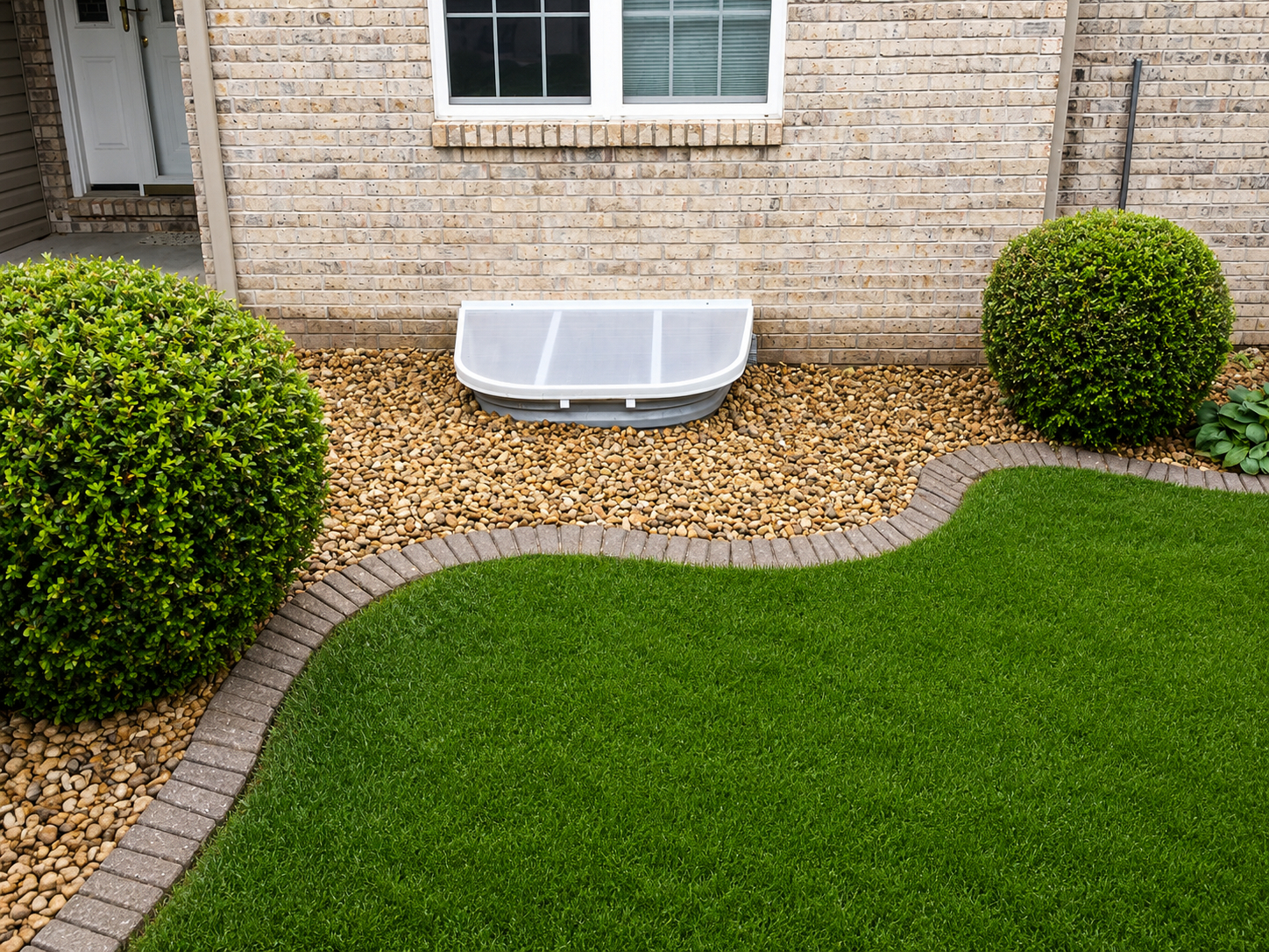 Egress window install in Hamel, IL