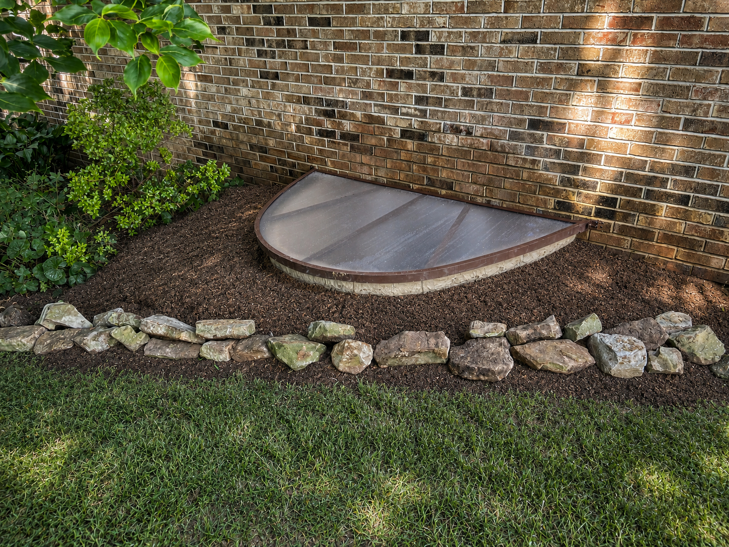 Egress window install in Glen Carbon, IL